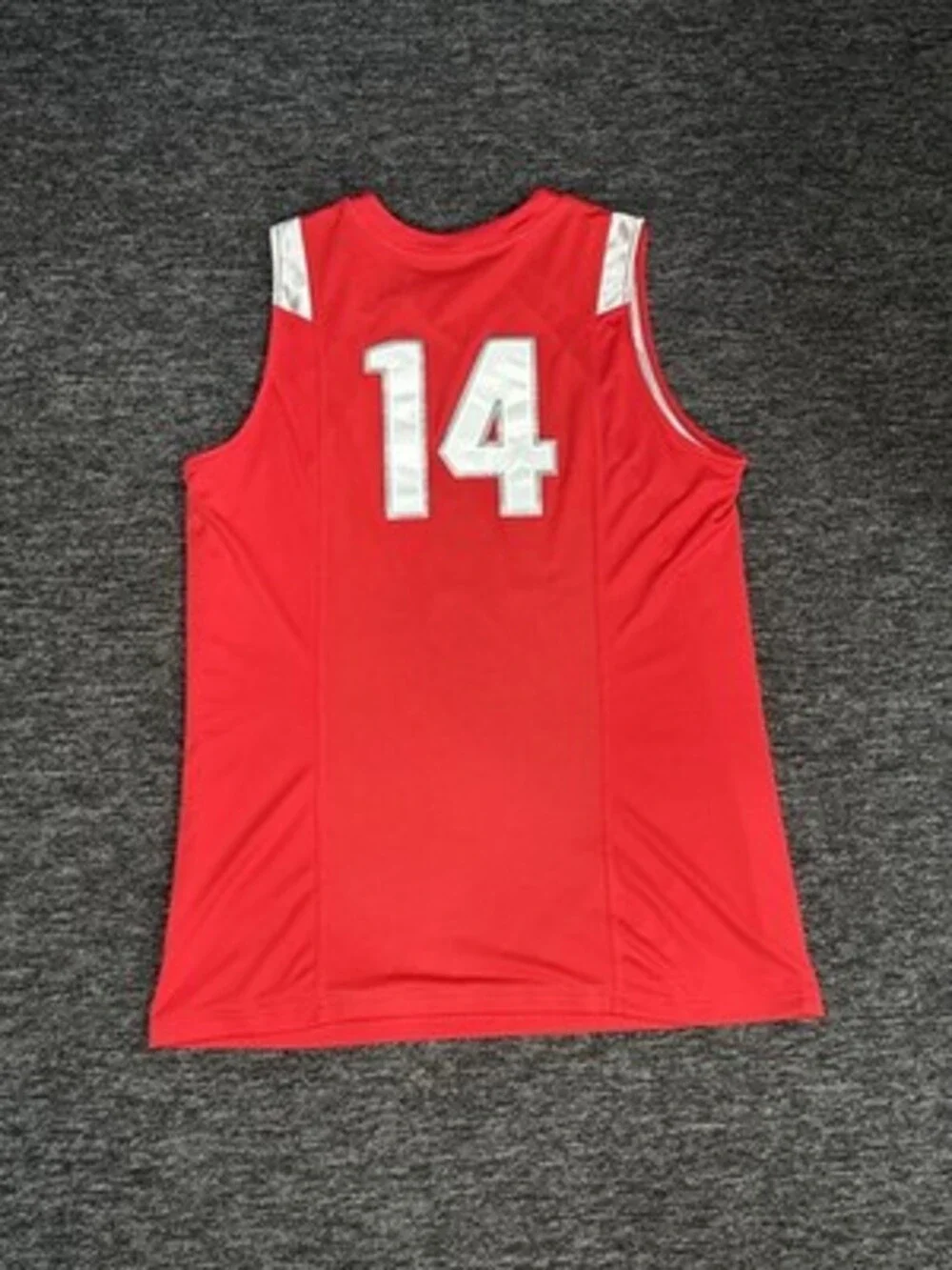 Vintage Ohio State Buckeye Jersey Men Basketball Nike Elite Lebron James #14 2XL
